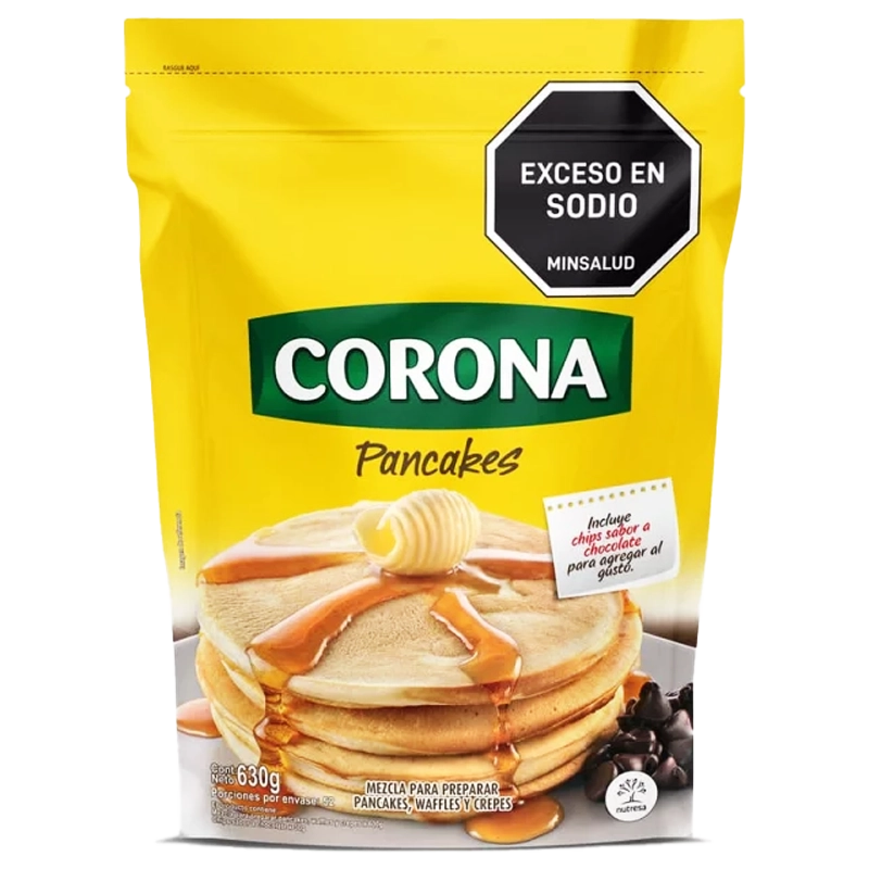 MEZCLA LISTA PANCAKES CORONA X 630GR